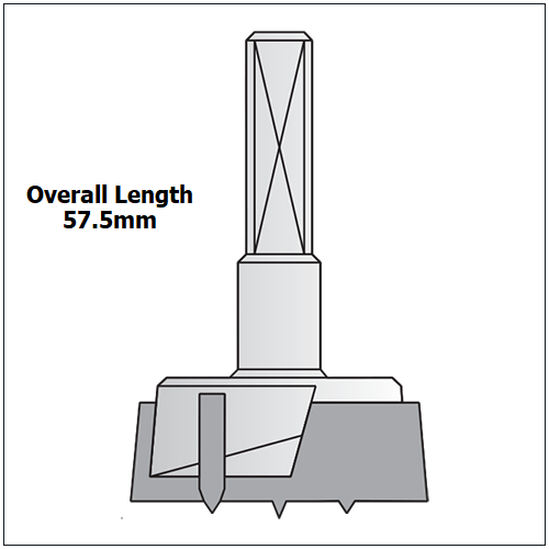 Hinge Borer 57.5mm 